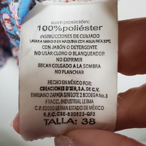 EYESHADOW BOHO FLUTTER SLEEVE TOP - Picture 5 of 5